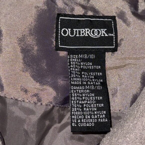 Vintage Outbrook Nylon & Polyester Two-Piece Windbreaker Set M (8/10) - Picture 2 of 9